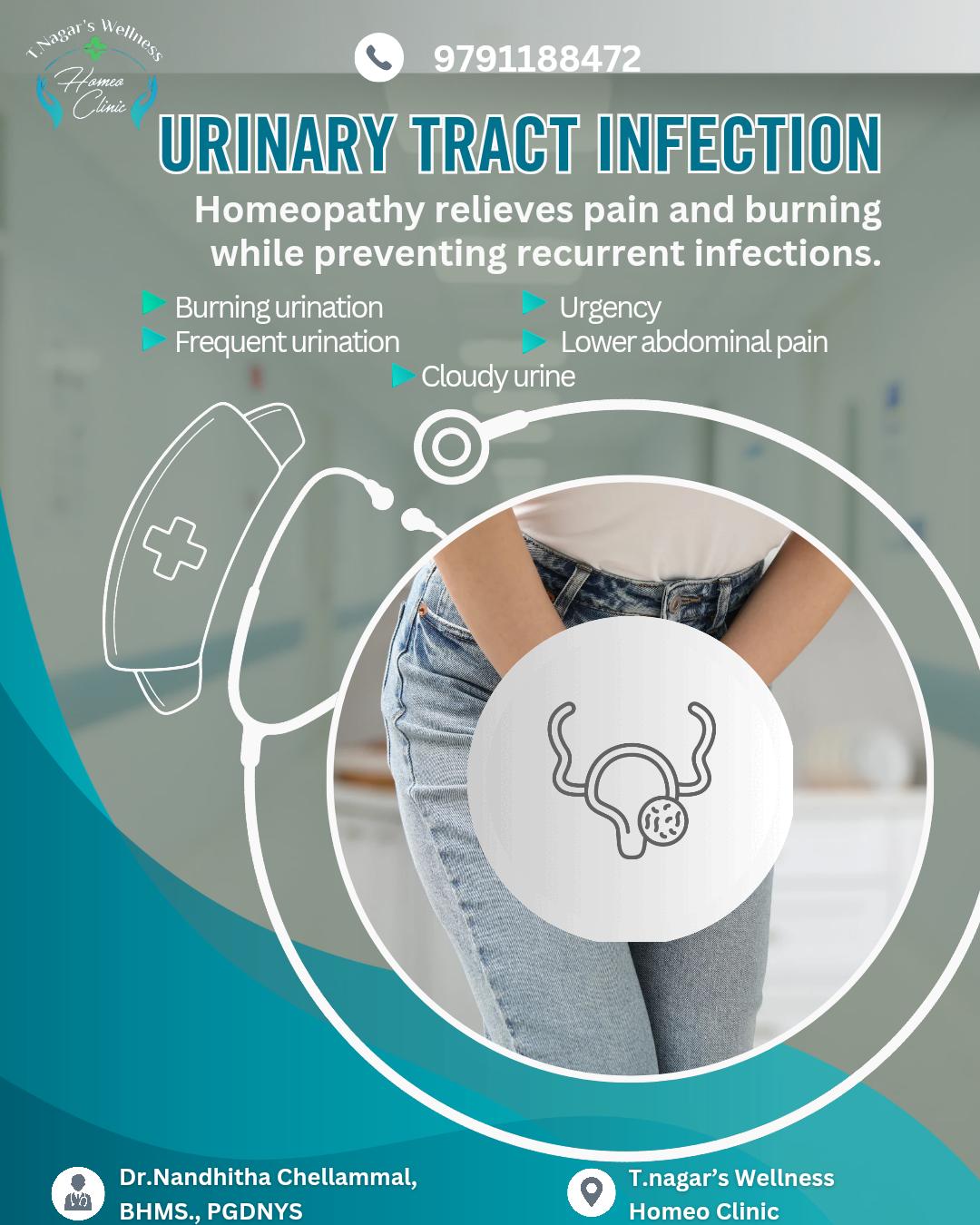 Homeopathy Medicines for Urinary Tract Infection Treatment 