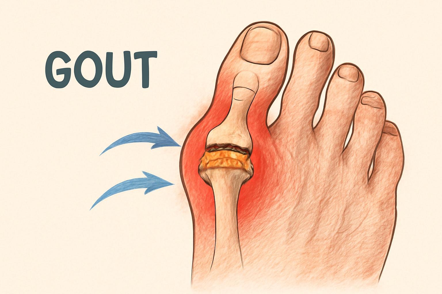 Homeopathy Medicines for Gout Treatment 